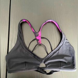 Size 8 Lululemon reversible swimsuit top
